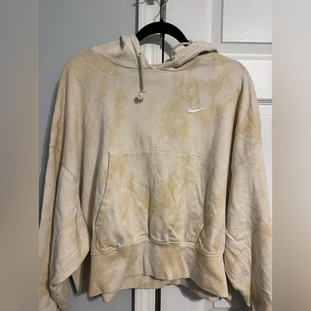 Nike Tan and Cream Women’s Hoodie